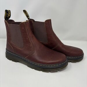 Dr. Martens Chelsea Boot Embury Leather Cashew Brown Size 13 Men's New No Box